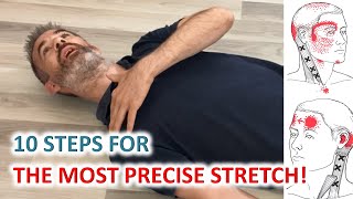 The Most Precise Scalene Stretch & Exercise For SCM Muscle Release -