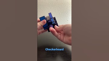 Cube Patterns on Mirror Cube