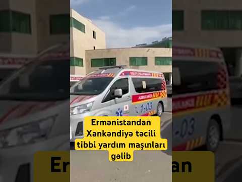 Ermənistandan Xankəndiyə təcili tibbi yardım maşınları gəlib