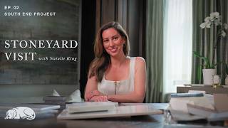 Stoneyard Visit with Natalie King | Choosing Stone for a Luxury Boston Kitchen | Sleeping Dog