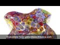 Murano Glass Bowl: Millefiori | www.GlassOfVenice.com