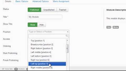Joomla 3 0   Add a New Module x264