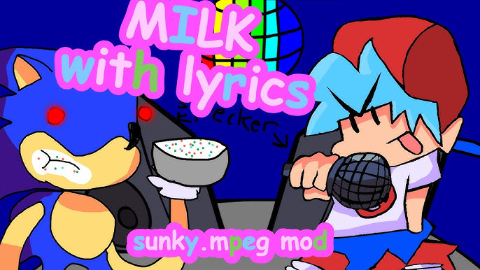 FNF vs Sunky Sonic.exe - Milk (FC) (FNF Mods) 