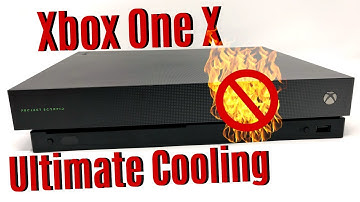 Xbox One X Heat Test and Upgrade - It