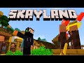 SKAYLAND : Atacan el Pueblo #9 MINECRAFT | TRANSPORTAR ALDEANO  Parte 9
