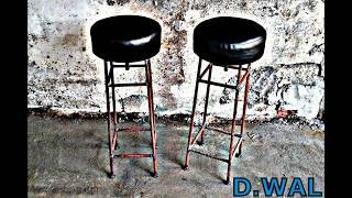 Hi, in this video You will se how to make really cool stools, bar hocker. Enjoy watching. -------------------------------------------------------------