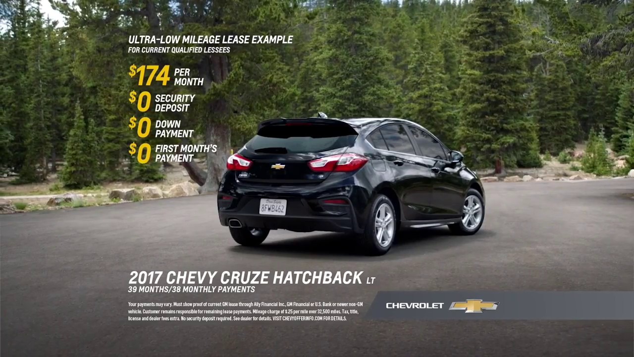 Cruze Hatchback Sign Drive Lease Shottenkirk Chevrolet