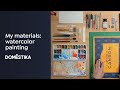 MATERIALES | Pintura con Acuarela | Alex Hillkurtz | Domestika