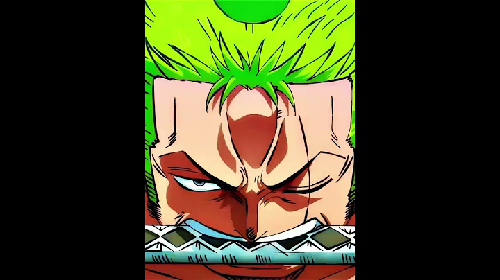 Zoro vs muzan