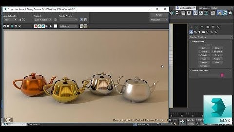 3DS Max Arnold Metal Materials Tutorial