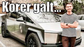 Første dansker der kører Tesla Cybertruck