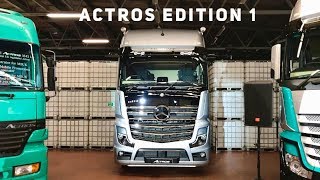 New MercedesBenz Actros Test Drive (Mirror Cam) & Actros Edition 1