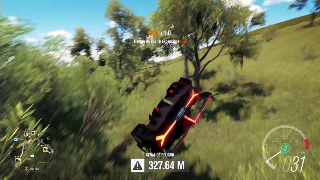 FH3 River Split Danger Sign 327.64m/1,074.95ft YouTube