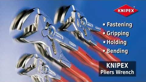KNIPEX Pliers Wrench (Official video)