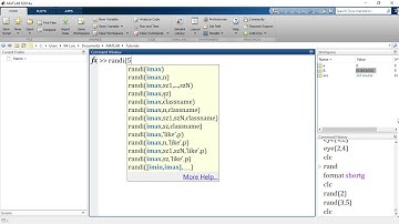 MATLAB 5.2. Arrays - Creating Arrays with Built in Functions
