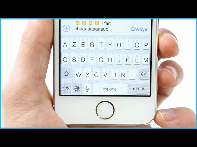 Les secrets du clavier iOS 7