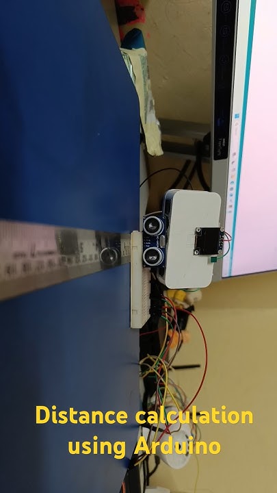 Distance calculation using Arduino - YouTube