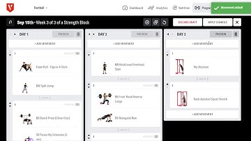 Volt Tour: Creating a New Workout