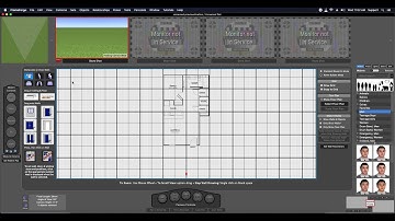 FrameForge Storyboard Studio 4.0 Room Builder Floor Plan functionality