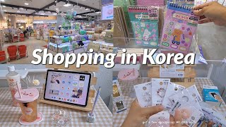 shopping in korea vlog 🌷accessories & stationery haul + BTS merch at Daiso