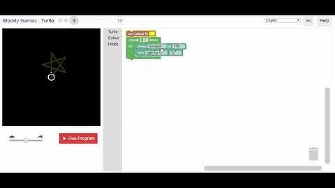 Blockly Games - Turtle - Level 3