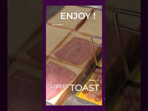 《ホテルグレイスリーソウル》2月より「K-TOAST（韓国トースト）」をライブキッチンで提供開始いたしました。