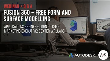 Fusion 360 – Free Form and Surface Modelling