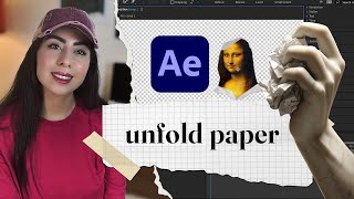 How to unfold paper in after effects