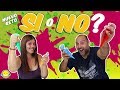 SI o NO SLIME!!! Con Mangas Pasteleras!!! Slime with pipping Bags Bego y Jordi