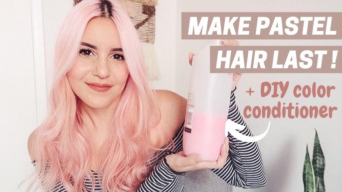 HOW I COLOUR MY HAIR PINK AT HOME 