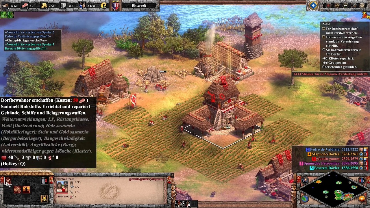 Oh Häuptling, mein Häuptling! - Let's Play AoE 2: The Last Chieftains Mapuchekampagne M1 * Part 1