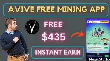 AVIVE Free New Mining App || Earn Money Online Free || Satoshi BTC Mining|