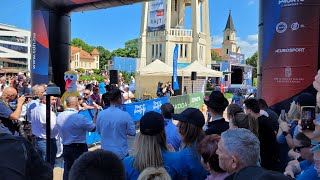 Tour De Hongrie 2024 Kerékpárverseny Siófoki Rajt Elötti Pillanatképek +Rajt Video