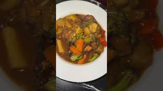 Sweet Potato & Chicken Porridge with Broccoli and Carrots