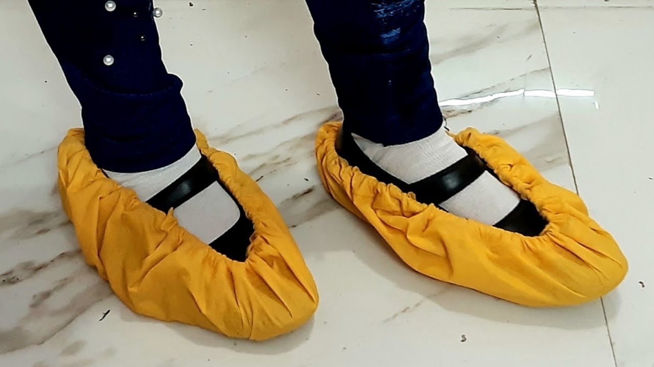 DIY Shoe Covers making | How to make 