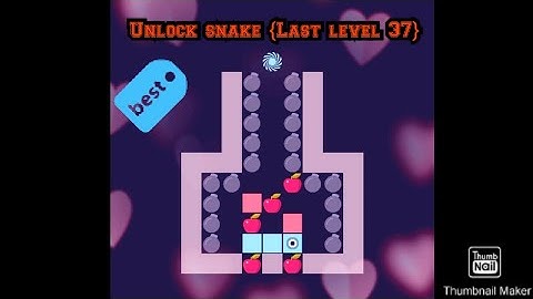 Unlock snake level 37 solution