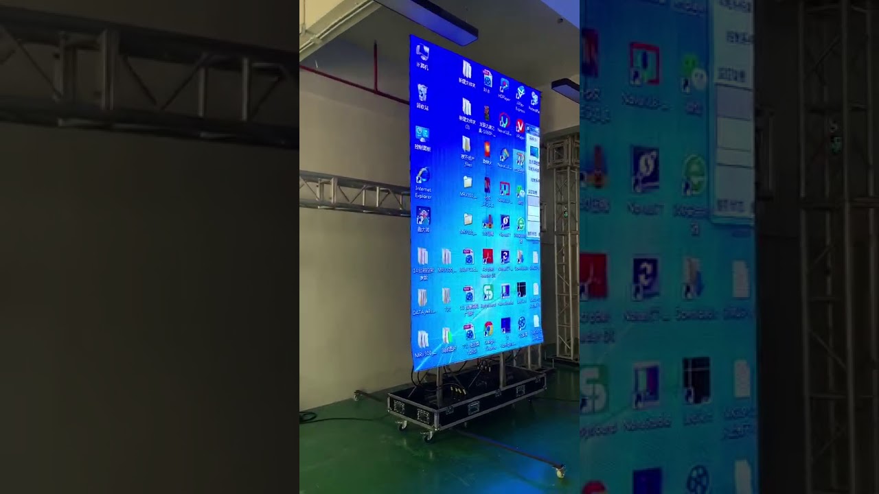 Portable LED of box and movable LED Poster –