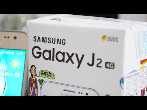 Samsung Galaxy J2 Unboxing And Hands On Review Youtube