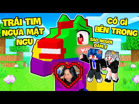 PHONG CẬN GHEN KHI KHÁM PHÁ BÊN TRONG TRÁI TIM NGỰA MẶT NGU | ĐÁM CƯỚI CỦA SAMMY TRONG MINECRAFT