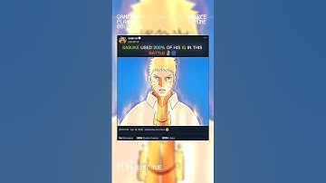 MOMENT WHEN BORUTO BECOME A SWORD 🗡️ AND SASUKE USE 200 % OF HIS IQ ⚡