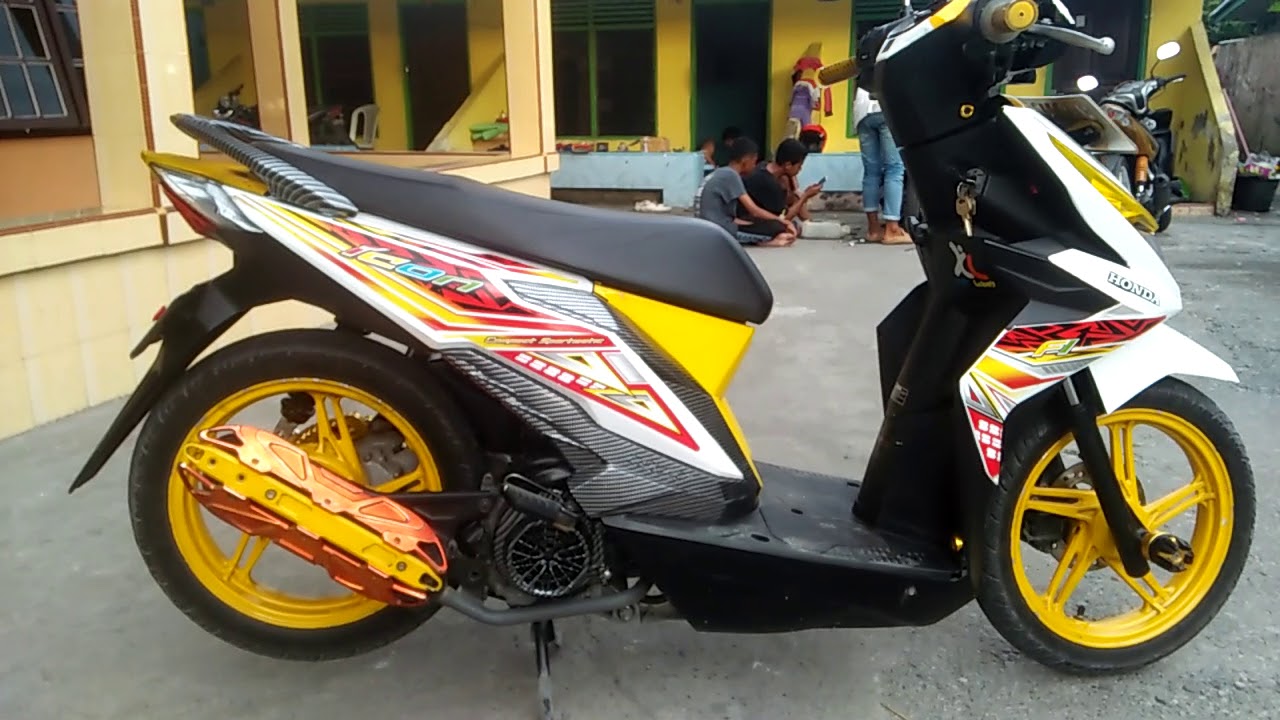 80 Foto Modifikasi Ringan Motor Beat Paling Keren