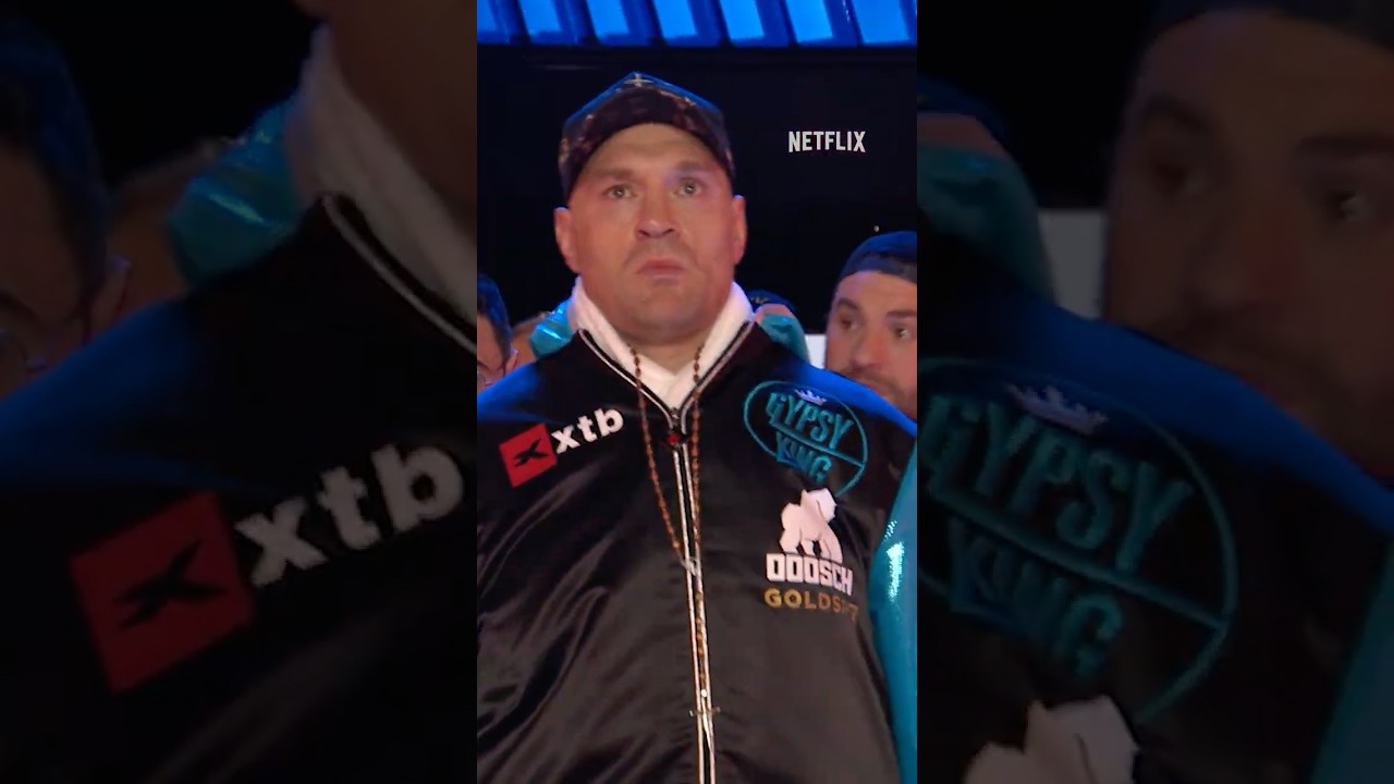 Tyson Fury Walks out to Face Arslanbek Makhmudov #furymakhmudov