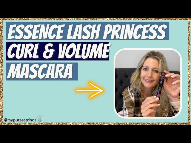 Essence Lash Princess Curl & Volume Mascara Demo - YouTube