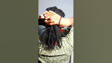 I decided to go for twists this time. #longnaturalhair #twists