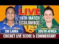 Sri Lanka Women vs South Africa Women Live | Cricket Live Score &amp; Commentary