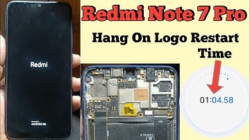Redmi Note 7 Pro Hang On Logo Solution