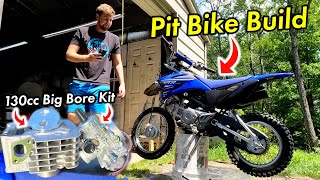 I Installed A Big Bore Kit On My 110cc Pit Bike (Massive Power Gains)