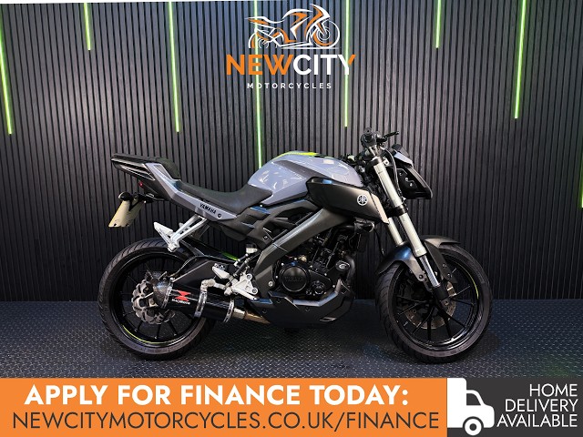 2018) Yamaha MT-125 Grey 9648 Miles Used - YouTube