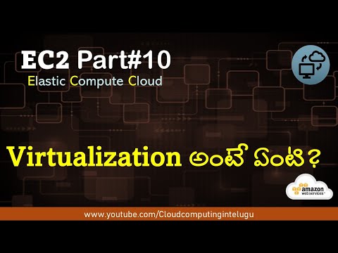 AWS EC2 - Part#10 | Virtualization | Cloud Computing In Telugu | AWS