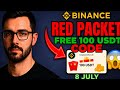 Binance red packet code of today|binance red packet code|